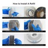 NextShapes Reusable Filament Spool, Detachable & Easy to Use, High