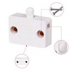 Fenteer 4Pcs Cabinet Door Switch Closet Light Lamp Switch for