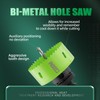 CSOOM Upgraded Bi-Metal Hole Saw Drill Bit, Hole Drilling Cutter,
