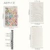 Sealing Notebook, Girls, Elementary School, Replacement, Large Capacity, Binder Type,
