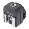 TF-321 Flash Hot Shoe Adapter, with Pc Sync Port, Flash