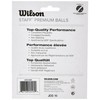 Wilson Squash Ball, 2 Pieces, 2 Pack, Fast, Professional, Blue