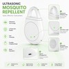 Portable Ultrasonic Mosquito Repellent Device – Rechargeable Wearable Pest Deterrent