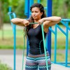 Kayman - Long Resistance Band with Door Anchor & Carry