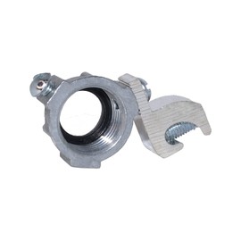 Sigma Engineered Solutions ProConnex 43385 Rigid Insulated Metallic Grounding Bushing with Lay-In Lug 1-1/2-Inch Conduit Fitting, 1-Pack