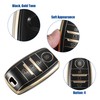X AUTOHAUX Car Remote Key Fob Case Cover 4 Button