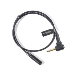 HYSHIKRA Universal Ham Radio Earpiece Adapter Cable, 2.5mm 1Pin to 3.5mm Female Headset Line Compatible with Motorola Talkabout MH230R T200 T260 T460 T600 MR350R MT350R MS350R 2-Way Radio