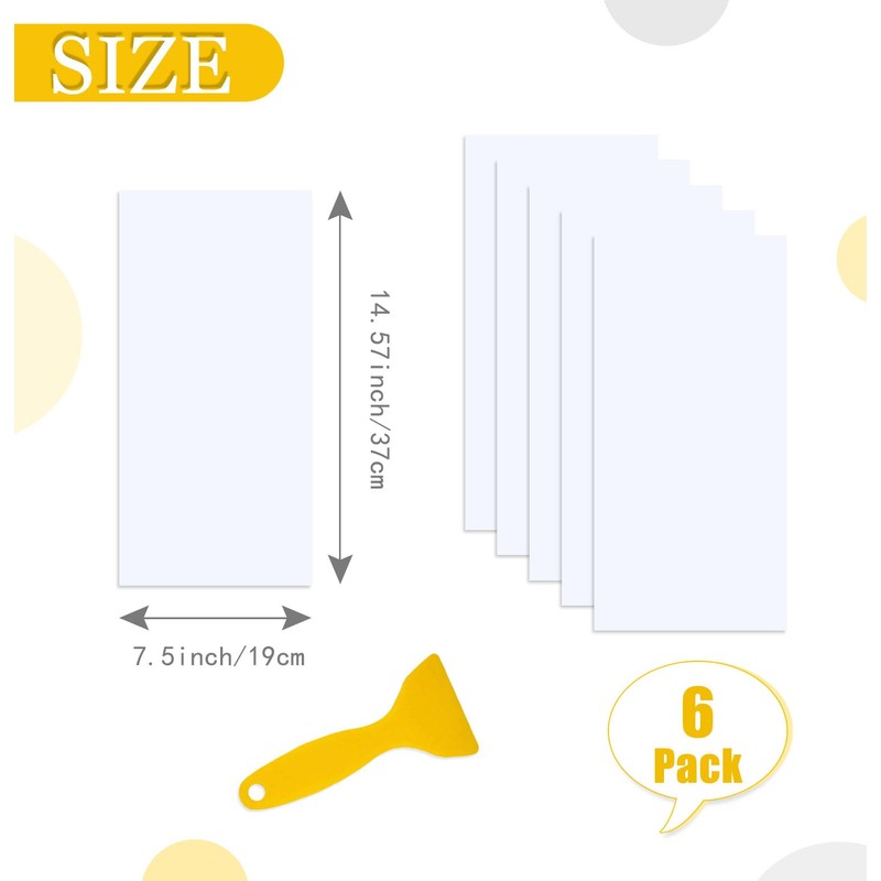 SietDESEO 6 Pieces Puzzle Saver Sheets Peel and Stick, Preserve