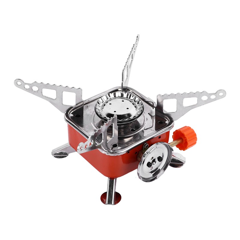 Folding Stove Burner Mini Size Quick Ignition Freely Adjust Foldable