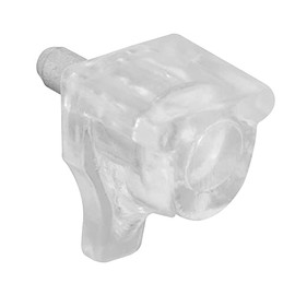 Prime-Line U 10156 Shelf Support Peg, 3mm, Clear (Pack of 8)