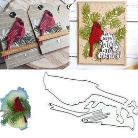 SCmqzmn Little Bird Metal Die Cuts, DIY Scrapbooking Photo Album Decorative Embossing Paper Dies for Card Making Template Die Metal Dies for Paper Crafting & Card Making Embossing