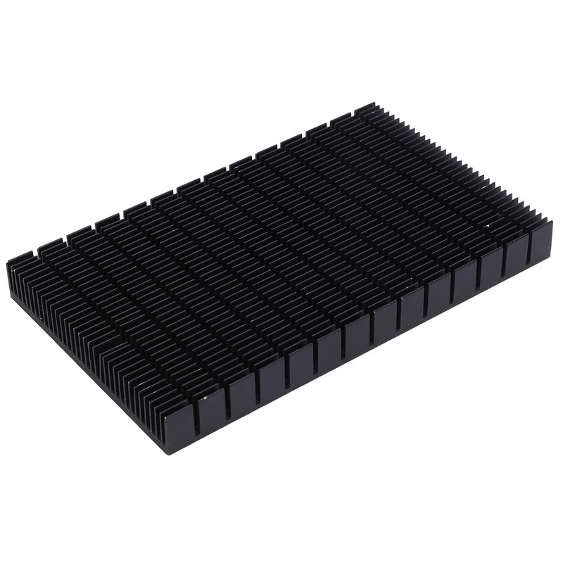 Heat Sink Aluminum Black Cooler Heat Board Radiator Heatsink Power