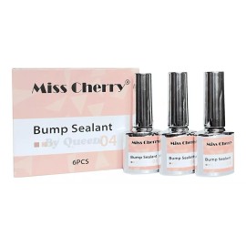 Miss Cherry Rubber Base Transparente Miss Cherry | 3pz