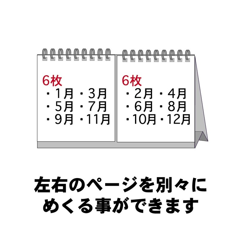 M Plan 2026 Calendar, Cubics, Tabletop, Petite Petite, 2 Months,