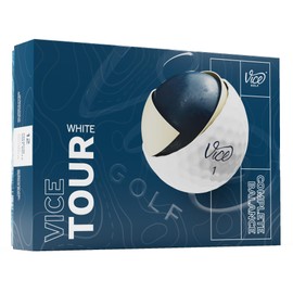 Vice Tour Golf Balls (2025 Model) (White)