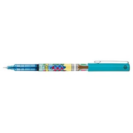 Pilot V5 Liquid Ink Rollerball Pens 0.5mm Tip - Mika Design - Light Blue Ink (Pack of 6 Supplied Loose)