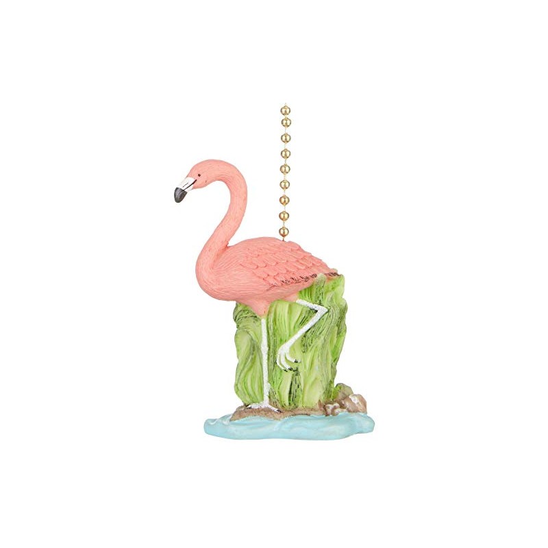 Flamingo Fan Pull One Size