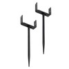 Gutter Support Brackets | Rain Gutter Stabilizing Stake - Adjustable