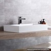 Luxier CS-021-F Bathroom Porcelain Ceramic Vessel Vanity Sink Art Basin