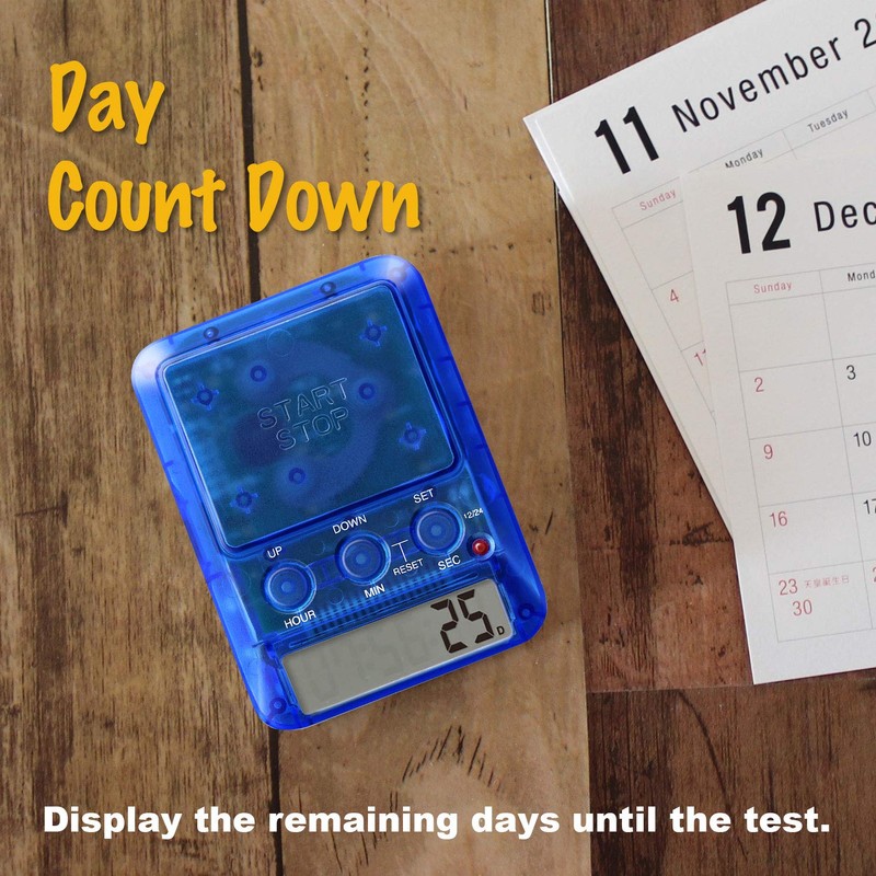 3"-ONE Digital Timer for Kids, Classroom Timer (Countdown) / Stopwatch