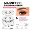 Kit De Pestañas Magnéticas Con 2 Pares De Pestañas Natural