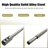 C CLINK 10" Alloy Steel Forstner Bit Extension for 3/8"