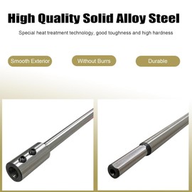 C CLINK 10" Alloy Steel Forstner Bit Extension for 3/8" Forstner Bits for Wood Turners Furniture Carpentry and Construction