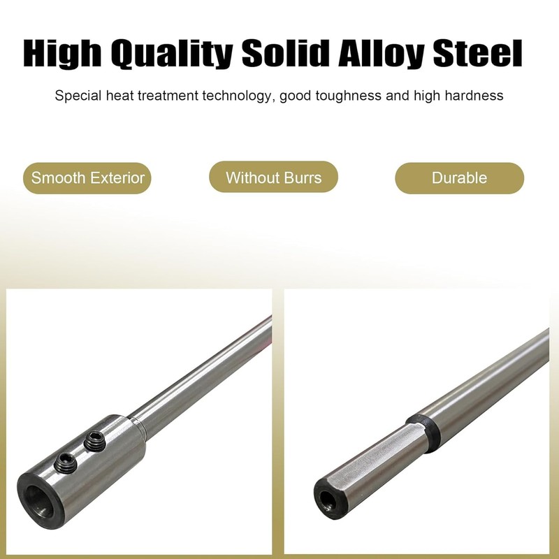 C CLINK 10" Alloy Steel Forstner Bit Extension for 3/8"