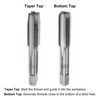 sourcing map 3pcs Metric Hand Tap & Die Set, M12