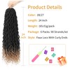 Ombre Faux Locs Crochet Hair 24 Inch 6 Packs Goddess