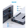 ORICO USB-C NVME M.2 SSD Case, 2 Bays, Copy Function,