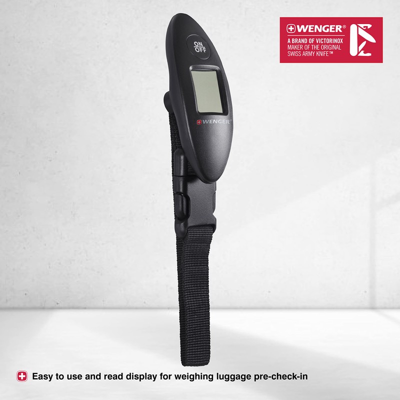 Wenger 611883 Mini Digital Luggage Ladder Black Unisex Adult Luggage