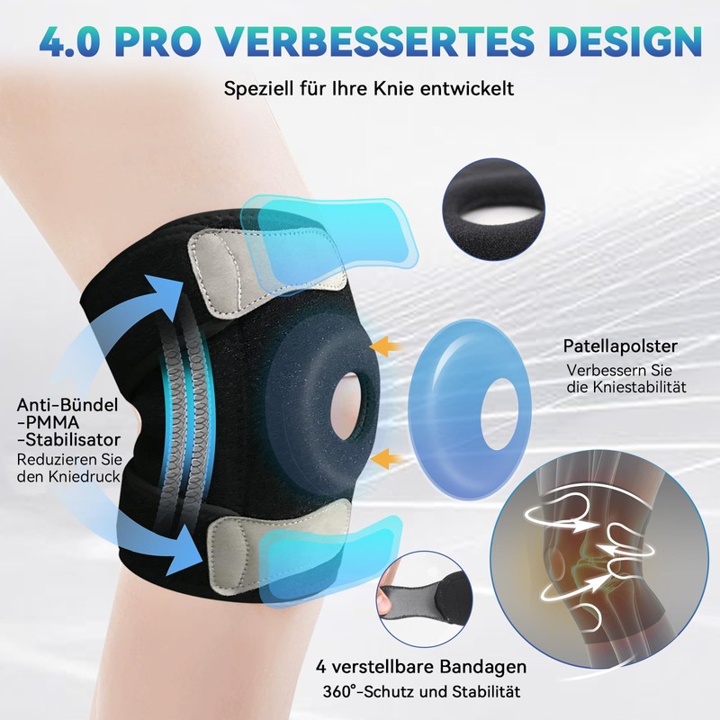 Winyoher Knee Support for Men and Women for Osteoarthritis, Meniscus,