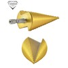 Corintian HSS Step Drill TiN Coated for Metal, Wood and