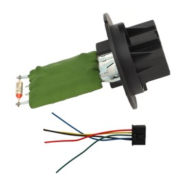 Heater Motor Fan Blower Resistor Kit 6450JP Resistor Wiring Loom Replacement For Peugeot 206 307