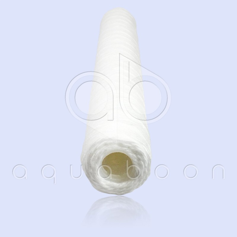 Aquaboon 1 Micron 20" x 2.5" String Wound Sediment Water
