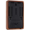 Cresel CR-2200C Natural Wood Digital Thermometer and Hygrometer, Brown