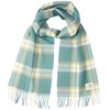 Avoca Merino Scarf, Green Check