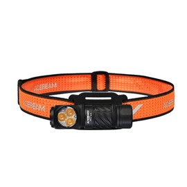 ACEBEAM H17 2.0 Compact Warm White Light Headlight, 4000K, High Color Rendering (CRI90+), Stepless Dimming, 2000 Lumens, Headlamp, Multi-Color LED (RGB) Magnetic Base, IP68 Waterproof, For Camping