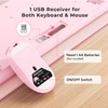 KOPJIPPOM Wireless Keyboard and Mouse Set with Quiet Keys, 2.4G