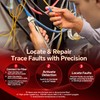 VFLVisual Fault Locator Kit 50mw,Fiber Optic Cable Tester Tool Kit,Fiber