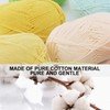 Crochet Thread 2 PCS- Cotton Yarn for DIY Knitting Projects