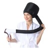 Calentadores Negros Para Cabello Con Gorra Térmica