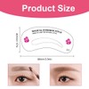 Pack of 24 Eyebrow Shaping Stencils Reusable Eyebrow Grooming Stencil