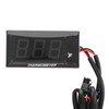 LCD Motorcycle Thermometer Ultra Thin Waterproof Water Temp Meter with