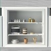 LIYIVNAA Extendable Closet Shelf Tension Rod Adjustable Clothes Hanger DIY