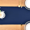 Farmhouse Navy Blue Table Runner Dining Table Runners 48 Inches