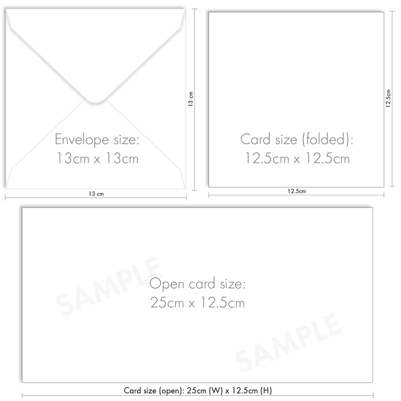 Easter Cards - Basket and eggs, pack of 5, with