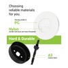 LEENUE TV Cable Hider for Wall Mounted TV, Slim Round