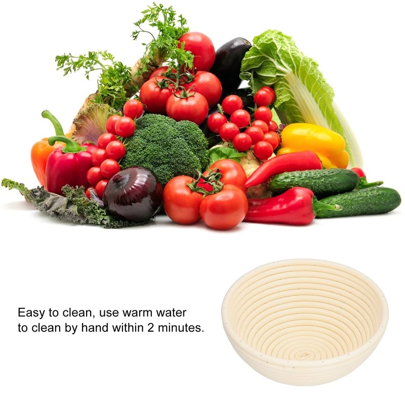 Baking mold, safe multi-functional fermenting basket. Innovative shape washable for